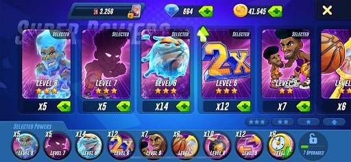 basketball arena MOD menu mới nhất