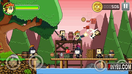 Game Dan The Man rất hấp dẫn dành cho Android