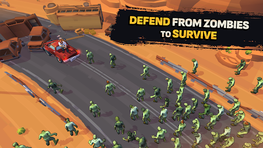 Ảnh chụp màn hình gameplay Last Road Survival