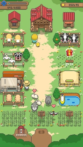 Tiny Pixel Farm MOD tiền không giới hạn