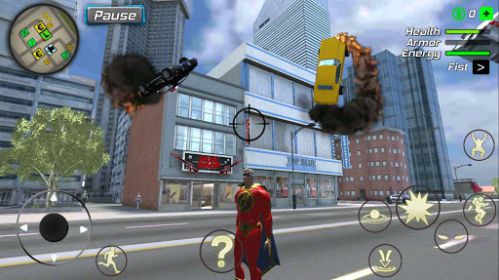 Amazing Powerhero bảo vệ thành phố