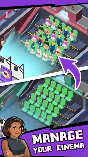 Idle Cinema Empire Tycoon Game MOD Full Money