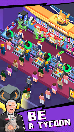 Idle Cinema Empire Tycoon Game MOD Unlimited Coins