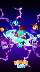 Ảnh chụp gameplay Monster Raid