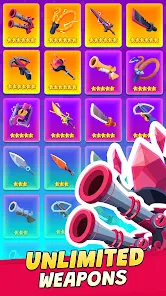 Giao diện trong game Monster Raid APK