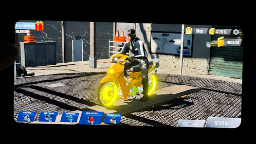 Ảnh chụp màn hình thực tế CG Moto Online - Motorcycle