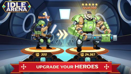 Download Idle Arena - Clicker Heroes Battle Mod unlimited money
