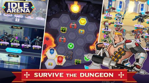 Download Idle Arena - Clicker Heroes Battle Mod money for free