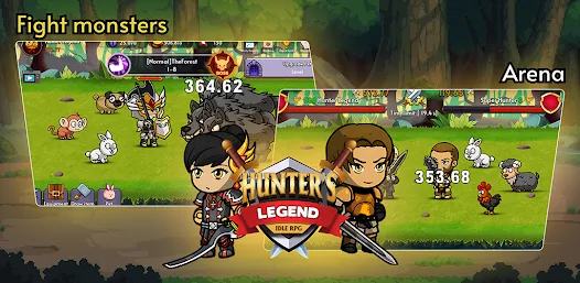 Hunter's Legend Idle RPG Screenshot