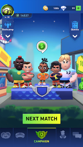 AFK Football bản ApkUnlimit