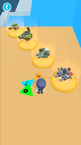 Hình chụp thực tế game Tank Craft 3D