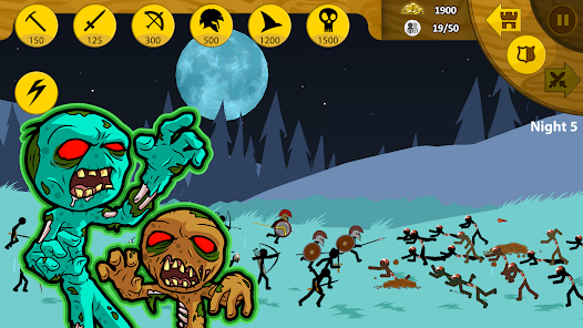 Hình ảnh màn hình Stick war từ ApkUnlimit