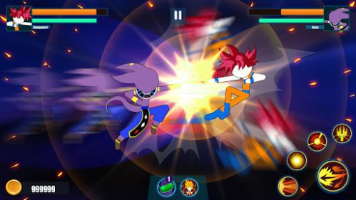 Stick Fight Dragon game nhân vật songoku