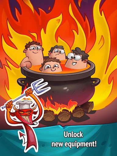 Idle Evil Clicker MOD mua sắm thả ga
