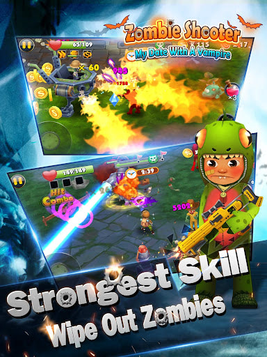 Zombie Shooter - Zombie.io MOD kim cương