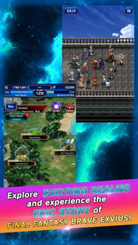 Game RPG đỉnh cao FINAL FANTASY BRAVE EXVIUS
