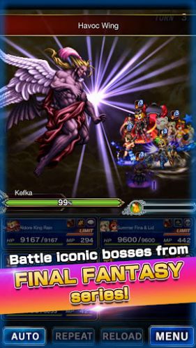 FINAL FANTASY BRAVE EXVIUS tại ApkUnlimit
