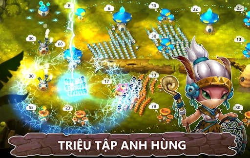 Mushroom Wars 2 Hack tiền không giới hạn