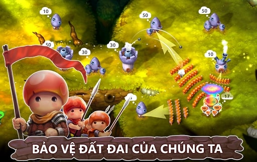 Mushroom Wars 2 MOD vô hạn tiền