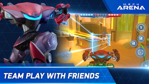 Hỗ trợ robot tự động khai hỏa trong Mech Arena