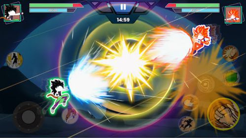 Stick Shadow Fighter Warriors fighting Stickman Warriors Drag Z Fight