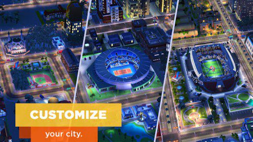 Tựa game kiến thiết thành phố dành cho Android