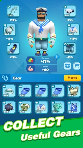 Download Fishing Frenzy: Idle Hooked Inc MOD APK