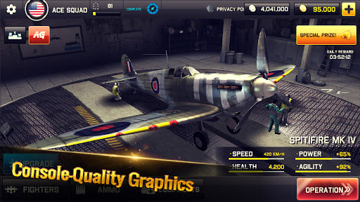 Bản MOD tiền Ace Squadron