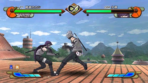 The Naruto GNT fighting game