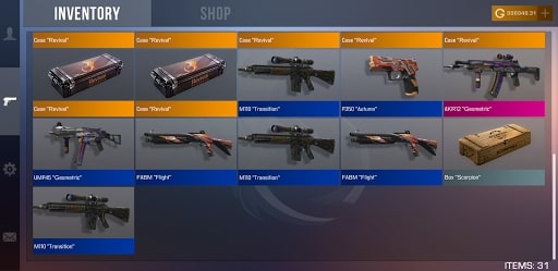 Case Simulator for Standoff 2 MOD full tiền
