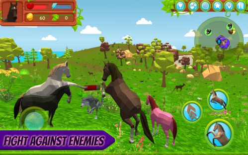 3D adventure game Horse Family – Animal Simulator 3D