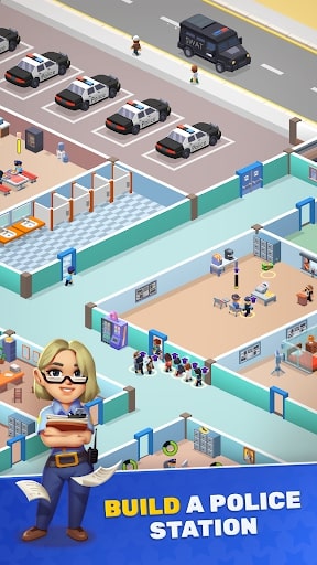 Police Department Tycoon at ApkUnlimit