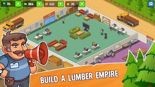 Lumber Inc Tycoon MOD APK