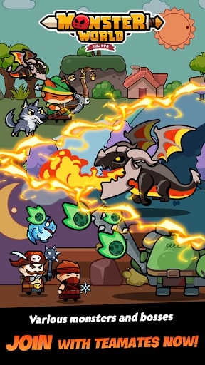 Tải Game Monster World: Idle RPG APK