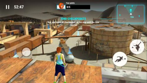 Parkour Simulator 3D mod điểm tôn trọng cao
