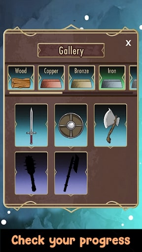 Medieval Clicker Blacksmith APK MOD