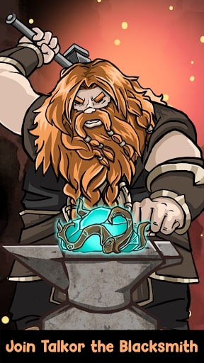 Bản MOD Medieval Clicker Blacksmith