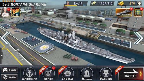WARSHIP BATTLE Mod mở khóa vô hạn tiền