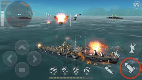 WARSHIP BATTLE 3D game bắn pháo hạm di động