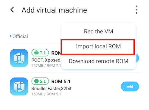 VMOS Operation Step 2