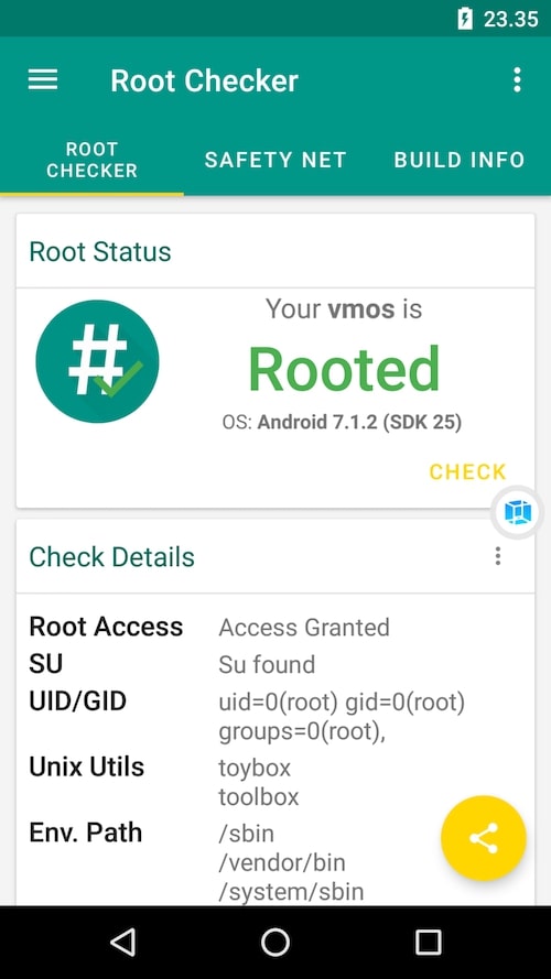 VMOS Operation Step 5