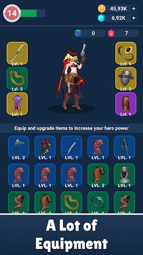 Tap Hero Legend at ApkUnlimit