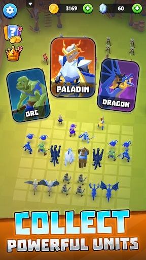 Fantasy Warfare: Legion Battle MOD unlimited diamonds