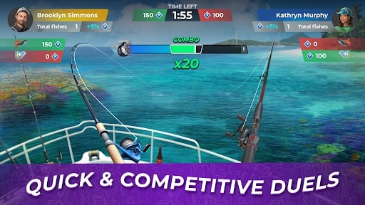 Bản MOD Fishing Rival: Fish Every Day