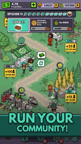 Bud Farm Idle Tycoon business to get rich