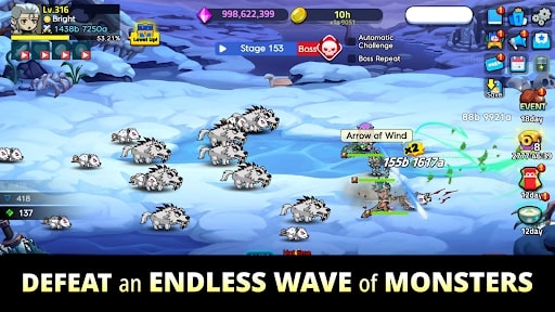 Cài đặt Triplet Heroes: Raising Game APK