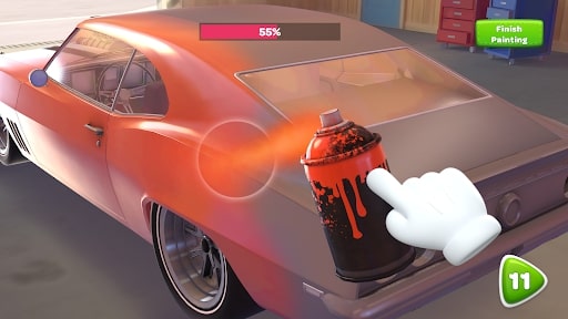 Car Restore - Car Mechanic MOD Vàng Vô Hạn
