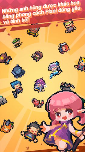 Guidus Pixel Rogue-like RPG giải cứu hoàng gia