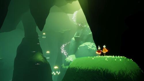 The sky adventure game Sky Children of the Light