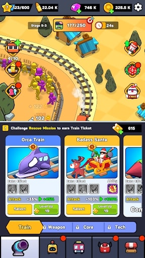 Tải APK Train Tycoon: Idle Defense
